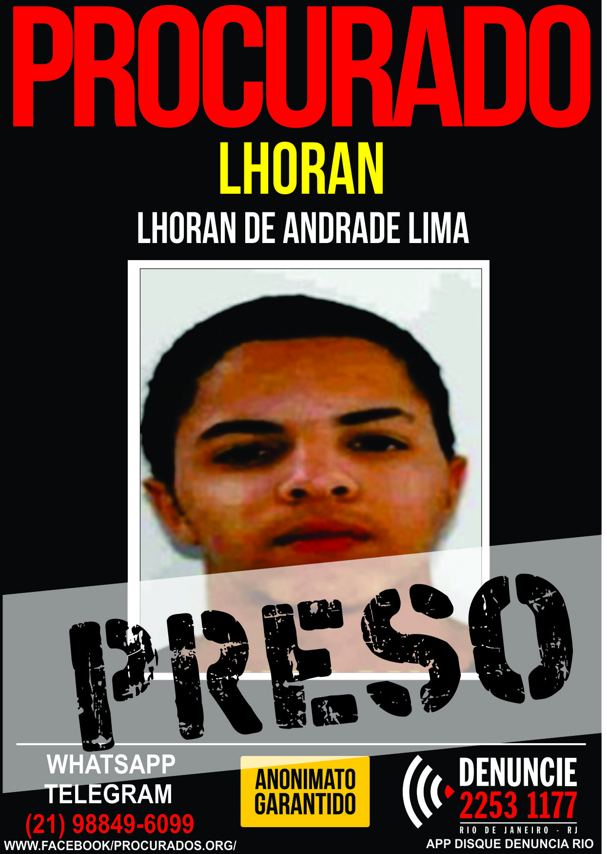 Traficante com envolvimento na guerra da Rocinha é preso em Ipanema 